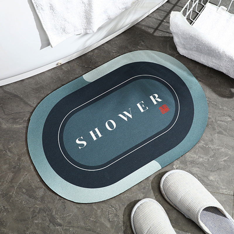 Dry floor in an instant with this super absorbent mat!
