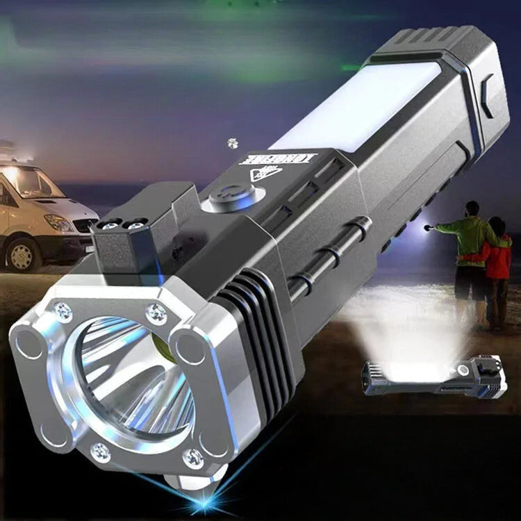 Multifunctional survival lamp – portable lighting and security