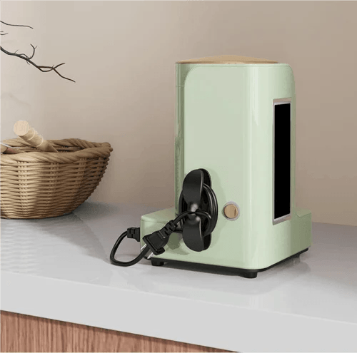 キッチン機器用ケーブルオーガナイザー – 作業台をすっきりと整理整頓しましょう
