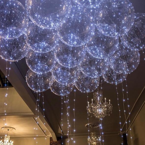 Újrahasználható LED lufik, hogy megvilágítsák az ünnepeidet (X10)