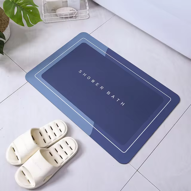 Dry floor in an instant with this super absorbent mat!