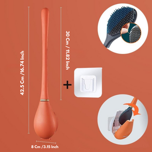 SmartBrush - מברשת אסלה סיליקון אלגנטית והיגיינית