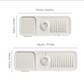 Silicone draining mat: quick and safe drying 