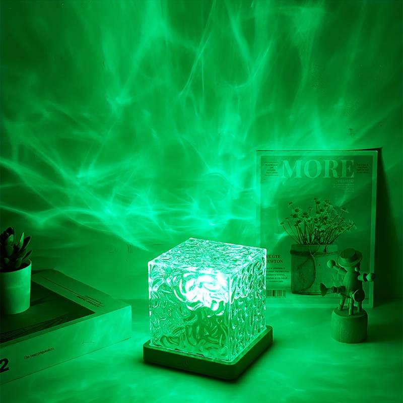 Cube projector night light